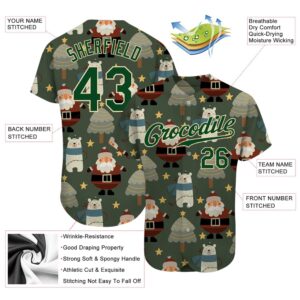 Green Green Cream Christmas 3D Authentic Baseball Jersey Custom Baseball Jersey Personalized Sport Jersey 2 edbtl0.jpg