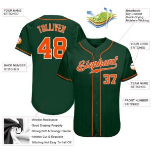 Green Orange White Authentic Baseball Jersey Custom Baseball Jersey Personalized Sport Jersey 2 tslfdx.jpg