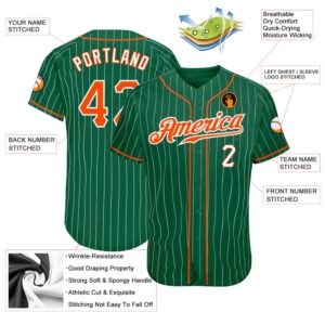 Kelly Green White Pinstripe Orange White Authentic Baseball Jersey Custom Baseball Jersey Personalized Sport Jersey 2 rqg1al.jpg