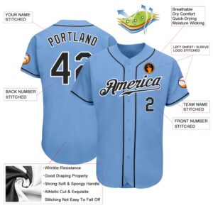 Light Blue Black White Authentic Baseball Jersey Custom Baseball Jersey Personalized Sport Jersey 2 ppaxil.jpg