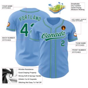 Light Blue Kelly Green White Authentic Baseball Jersey Custom Baseball Jersey Personalized Sport Jersey 2 ihjzeb.jpg