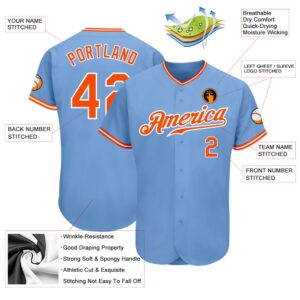 Light Blue Orange White Authentic Baseball Jersey Custom Baseball Jersey Personalized Sport Jersey 2 gzrh0z.jpg