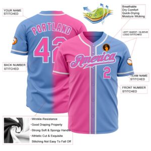 Light Blue Pink White Authentic Gradient Fashion Baseball Jersey Custom Baseball Jersey Personalized Sport Jersey 2 waddhn.jpg