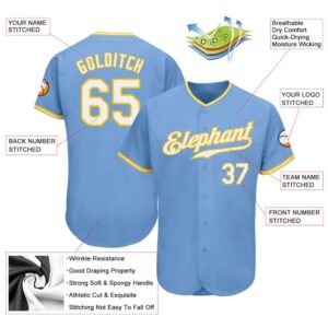 Light Blue White Gold Authentic Baseball Jersey Custom Baseball Jersey Personalized Sport Jersey 2 zkqpwp.jpg