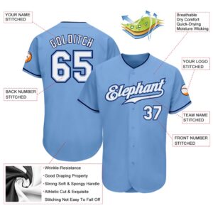 Light Blue White Navy Authentic Baseball Jersey Custom Baseball Jersey Personalized Sport Jersey 2 lojekq.jpg