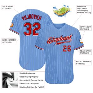 Light Blue White Pinstripe Red Navy Authentic Baseball Jersey Custom Baseball Jersey Personalized Sport Jersey 2 myq3mp.jpg