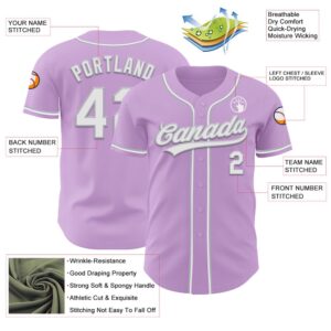 Light Purple White Gray Authentic Baseball Jersey Custom Baseball Jersey Personalized Sport Jersey 2 hkyxqf.jpg