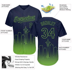 Navy Neon Green 3D Seattle City Edition Fade Fashion Authentic Baseball Jersey Custom Baseball Jersey Personalized Sport Jersey 2 zrcmgy.jpg