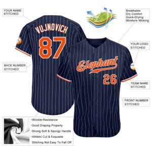Navy White Pinstripe Orange White Authentic Baseball Jersey Custom Baseball Jersey Personalized Sport Jersey 2 d0cupx.jpg
