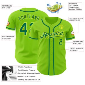 Neon Green Kelly Green Neon Yellow Authentic Baseball Jersey Custom Baseball Jersey Personalized Sport Jersey 2 lthjhl.jpg