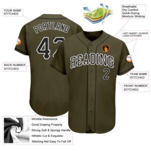 Olive Black White Authentic Salute To Service Baseball Jersey Custom Baseball Jersey Personalized Sport Jersey 2 qvawfq.jpg