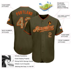Olive Camo Orange Authentic Salute To Service Baseball Jersey Custom Baseball Jersey Personalized Sport Jersey 2 czytio.jpg