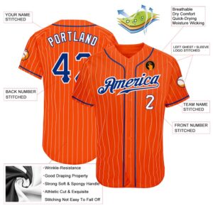 Orange White Pinstripe Royal White Authentic Baseball Jersey Custom Baseball Jersey Personalized Sport Jersey 2 vvh4gj.jpg