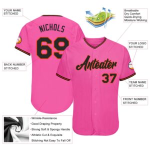 Pink Black Orange Authentic Baseball Jersey Custom Baseball Jersey Personalized Sport Jersey 2 cdujdd.jpg