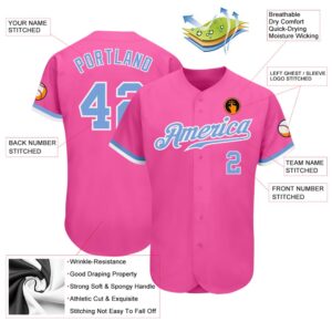 Pink Light Blue White Authentic Baseball Jersey Custom Baseball Jersey Personalized Sport Jersey 2 iotikx.jpg