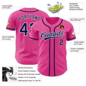 Pink Navy White Authentic Baseball Jersey Custom Baseball Jersey Personalized Sport Jersey 2 psqsog.jpg