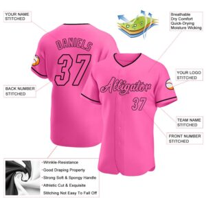 Pink Pink Black Authentic Baseball Jersey Custom Baseball Jersey Personalized Sport Jersey 2 dzhiun.jpg