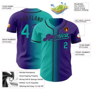 Purple Aqua Black Authentic Gradient Fashion Baseball Jersey Custom Baseball Jersey Personalized Sport Jersey 2 qcladi.jpg