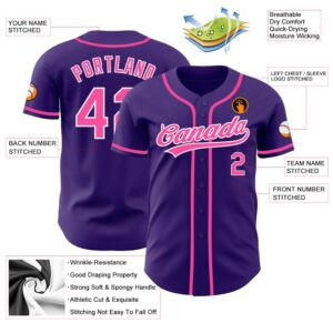 Purple Pink White Authentic Baseball Jersey Custom Baseball Jersey Personalized Sport Jersey 2 r80pr9.jpg