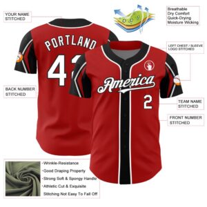 Red White Black 3 Colors Arm Shapes Authentic Baseball Jersey Custom Baseball Jersey Personalized Sport Jersey 2 izyrq3.jpg
