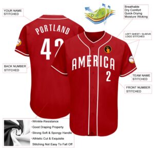 Red White Authentic Baseball Jersey Custom Baseball Jersey Personalized Sport Jersey 2 rn4byk.jpg
