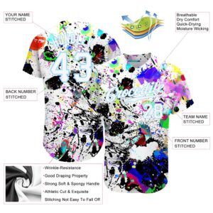 Splashes Graffiti Pattern White Light Blue 3D Authentic Baseball Jersey Custom Baseball Jersey Personalized Sport Jersey 2 rcbznr.jpg