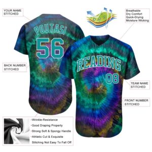 Tie Dye Teal White 3D Authentic Baseball Jersey Custom Baseball Jersey Personalized Sport Jersey 2 iudwtg.jpg