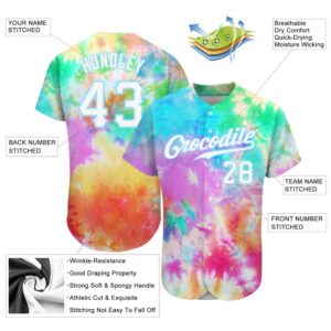 Tie Dye White Light Blue 3D Rainbow Authentic Baseball Jersey Custom Baseball Jersey Personalized Sport Jersey 2 iuibjx.jpg