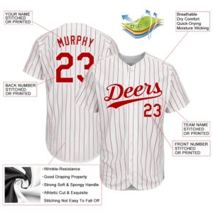 White Red Pinstripe Red White Authentic Baseball Jersey Custom Baseball Jersey Personalized Sport Jersey 2 yatsop.jpg