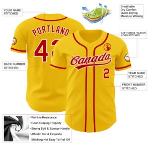Yellow Red White Authentic Baseball Jersey Custom Baseball Jersey Personalized Sport Jersey 2 goe3zw.jpg