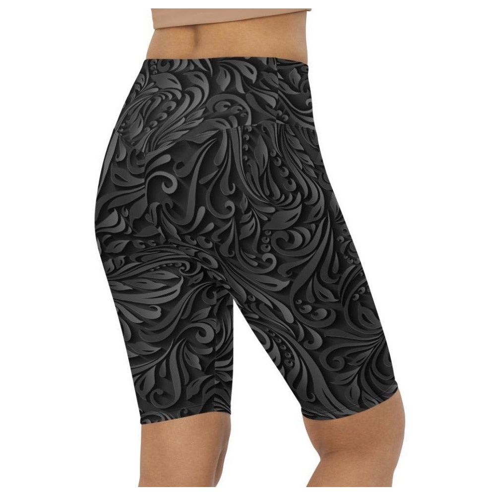 3D Art Deco Biker Shorts, Biker Shorts For Mom, Shorts Mother’s Day, Mother Day Gift