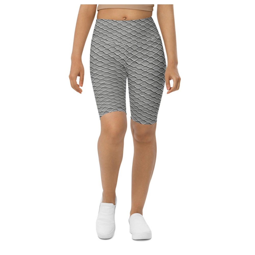 Anti Cellulite Pattern Biker Shorts, Biker Shorts For Mom, Shorts Mother’s Day, Mother Day Gift