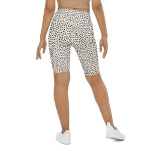 Beige Polka Dot Pattern Biker Shorts Biker Shorts For Mom Shorts Mother s Day Mother Day Gift 3 sxcqnq.jpg