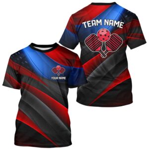 Black, Red And Blue US Flag Custom…