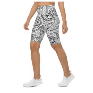 Black White Marble Biker Shorts Biker Shorts For Mom Shorts Mother s Day Mother Day Gift 2 dbvvfy.jpg