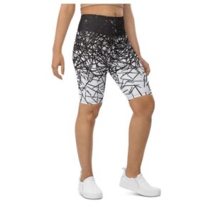 Black White Ombre Biker Shorts Biker Shorts For Mom Shorts Mother s Day Mother Day Gift 2 gwa4cx.jpg