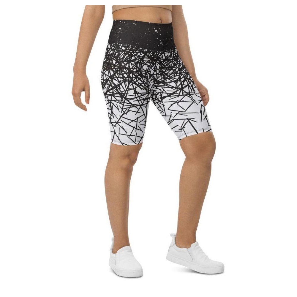 Black & White Ombre Biker Shorts, Biker Shorts For Mom, Shorts Mother’s Day, Mother Day Gift Black & White Ombre Biker Shorts, Biker Shorts For Mom, Shorts Mother’s Day, Mother Day Gift