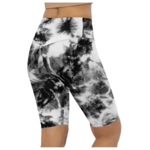 Black White Tie Dye Biker Shorts Biker Shorts For Mom Shorts Mother s Day Mother Day Gift 3 dqzj6i.jpg