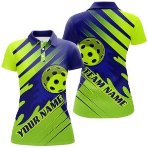 Blue And Green Custom Flame Ball Ladies…