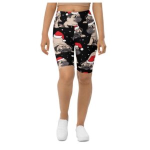 Christmas Pugs Biker Shorts Biker Shorts For Mom Shorts Mother s Day Mother Day Gift 2 wejhvp.jpg