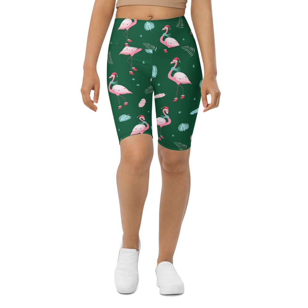Christmassy Flamingos Biker Shorts, Biker Shorts For Mom, Shorts Mother’s Day, Mother Day Gift Christmassy Flamingos Biker Shorts, Biker Shorts For Mom, Shorts Mother’s Day, Mother Day Gift