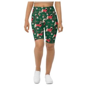 Christmassy Pugs Biker Shorts Biker Shorts For Mom Shorts Mother s Day Mother Day Gift 2 bzwsch.jpg