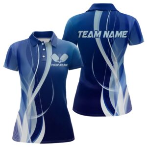 Custom Blue Pickleball Polo Shirts, Pickleball Tournament…