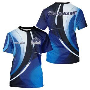 Custom Blue Pickleball Team T-Shirts For Men,…