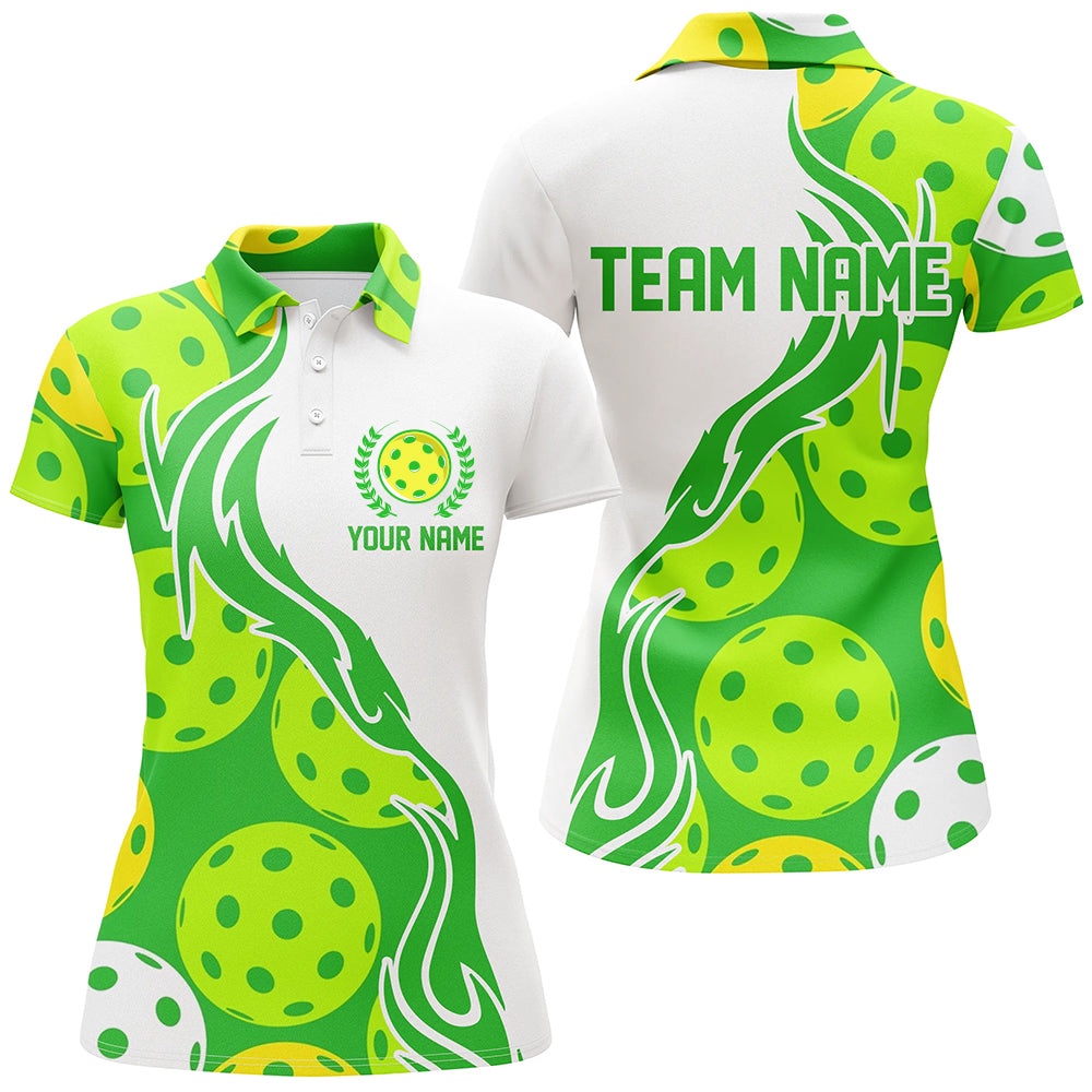 Custom Women’s Pickleball Polo Shirts With Team Name, Outdoor Pickleball Outfits For Players, Pickleball Polo Shirts