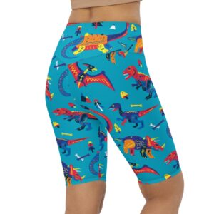 Cute Dinosaur Biker Shorts Biker Shorts For Mom Shorts Mother s Day Mother Day Gift 3 i39yej.jpg