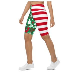 Cute Two Pattern Christmas Biker Shorts Biker Shorts For Mom Shorts Mother s Day Mother Day Gift 2 tpx4cr.jpg