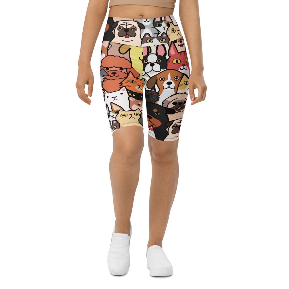 Cuteness Overload Biker Shorts, Biker Shorts For Mom, Shorts Mother’s Day, Mother Day Gift