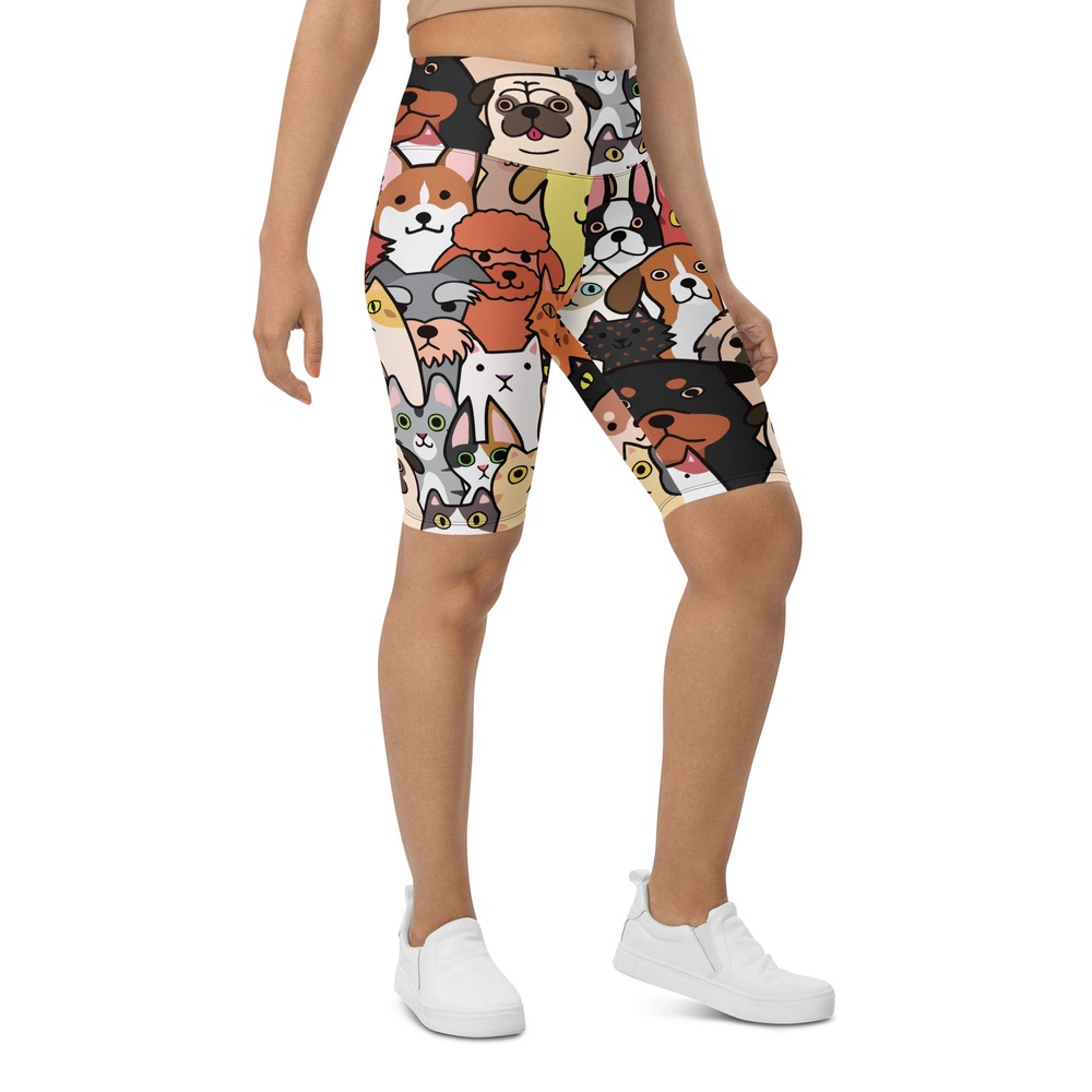 Cuteness Overload Biker Shorts, Biker Shorts For Mom, Shorts Mother’s Day, Mother Day Gift