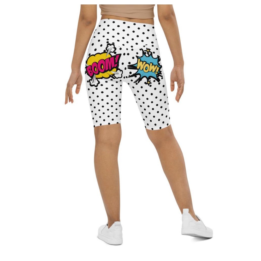 Cutest Pop Art Biker Shorts, Biker Shorts For Mom, Shorts Mother’s Day, Mother Day Gift